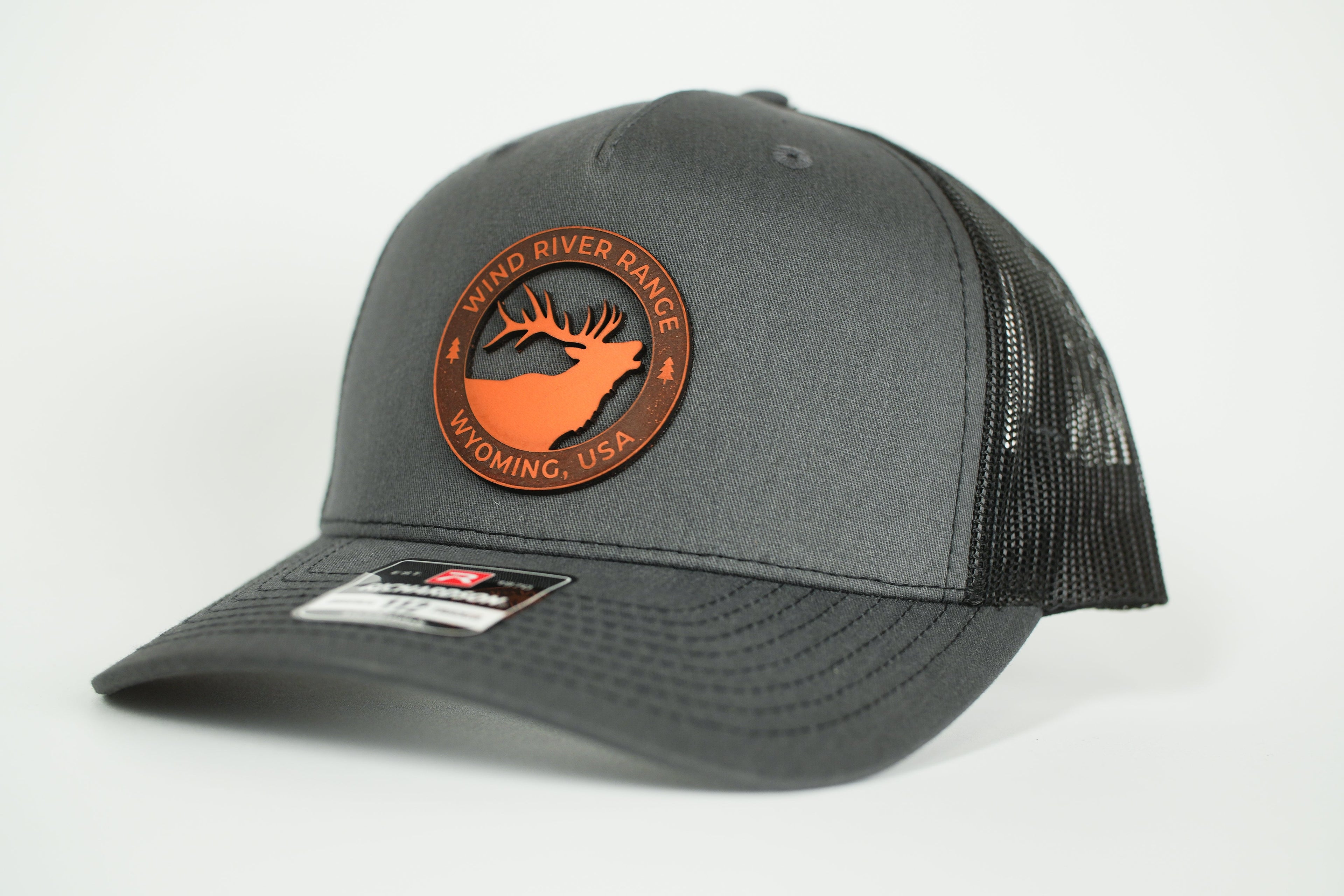BIG GAME SILHOUETTE TRUCKER - CHARCOAL/BLACK