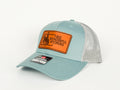 BIG WONDERFUL WYOMING LOW PRO TRUCKER - SMOKE BLUE/ALUMINUM