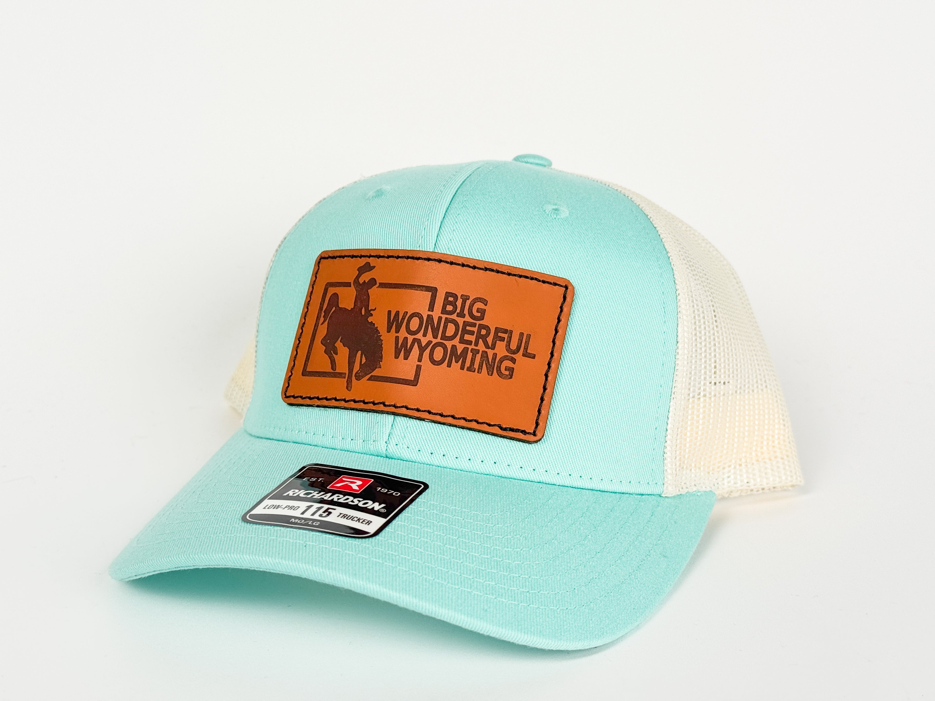 BIG WONDERFUL WYOMING LOW PRO TRUCKER - ARUBA BLUE/BIRCH