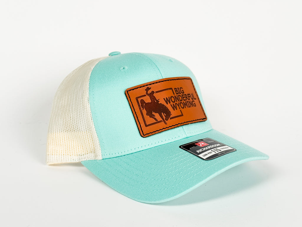 BIG WONDERFUL WYOMING LOW PRO TRUCKER - ARUBA BLUE/BIRCH