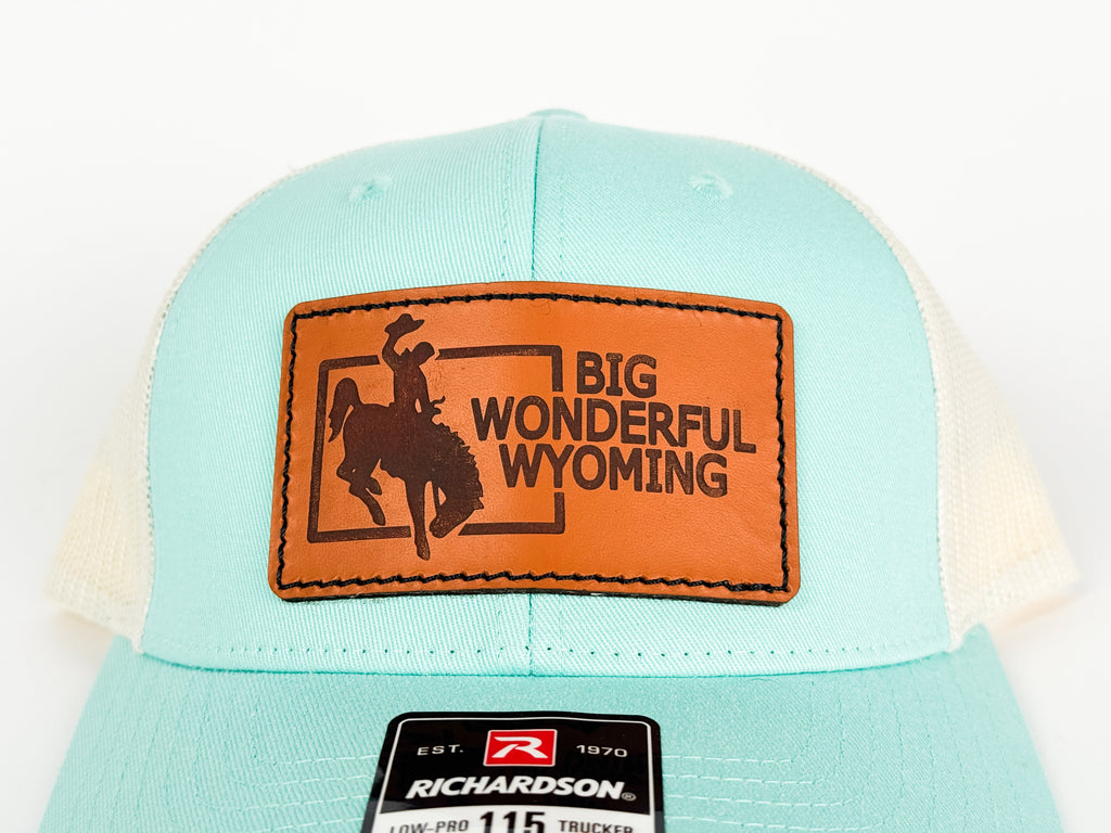 BIG WONDERFUL WYOMING LOW PRO TRUCKER - ARUBA BLUE/BIRCH