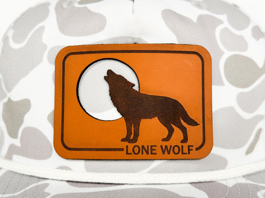 WYO WOLF MOON GRAMPS HAT - BLZRDDCKCAM/WT